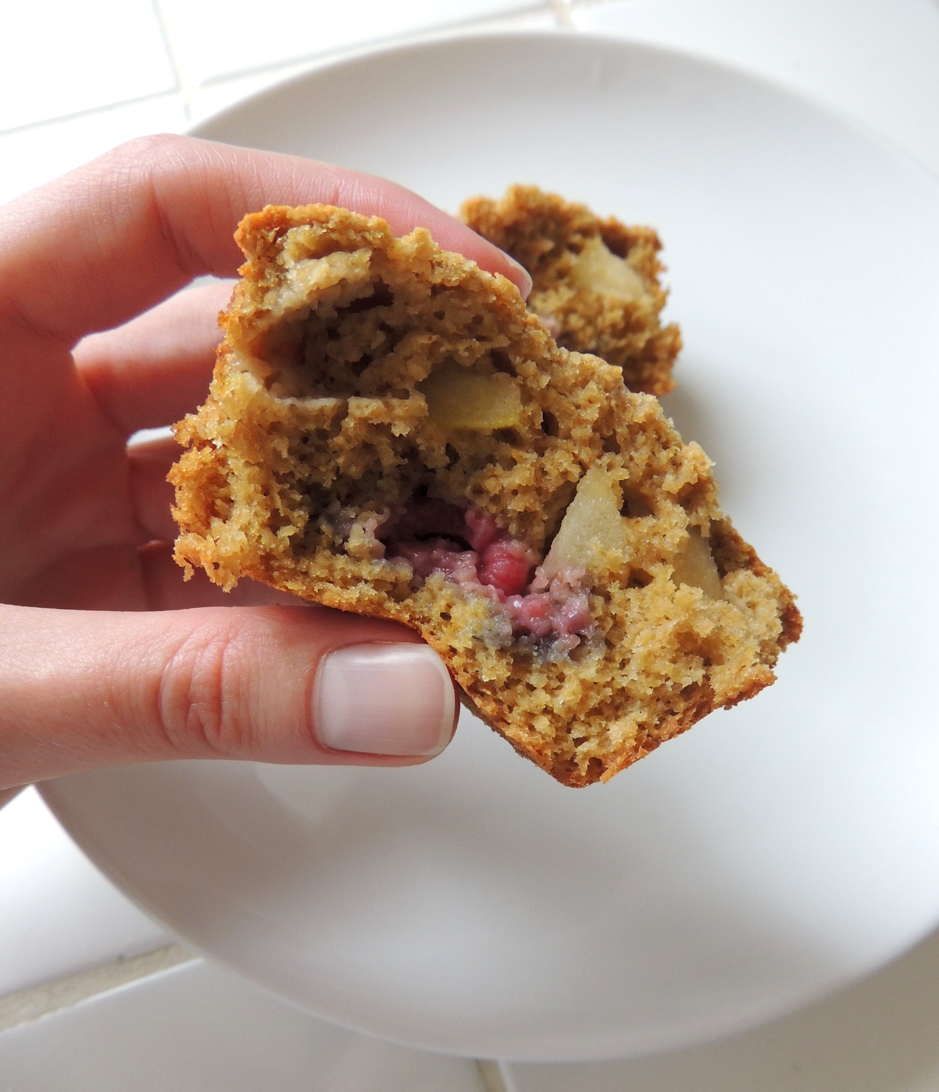 Raspberry Apple Bran Muffins Living Healthy In Seattle