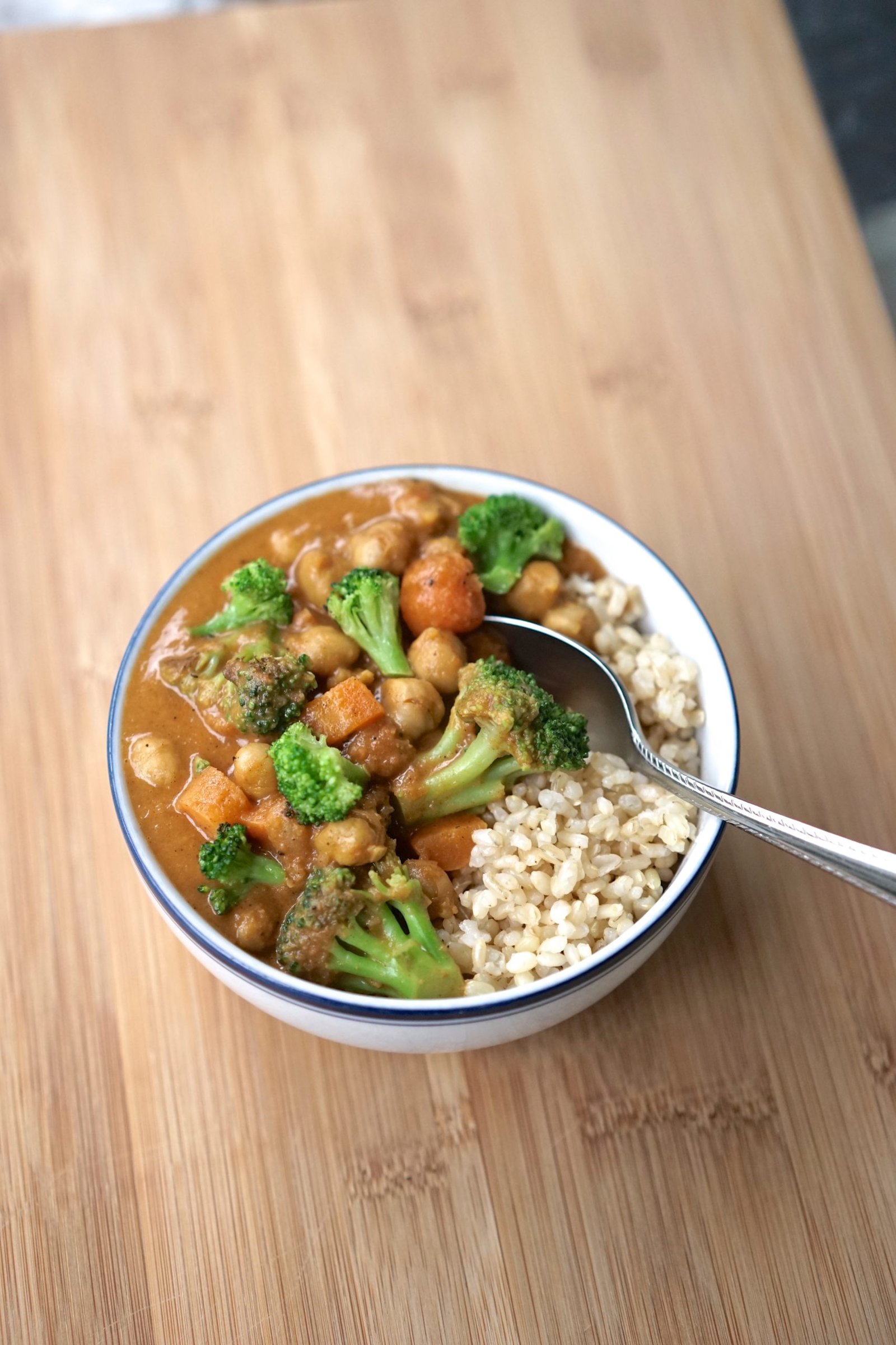 Coconut Chickpea Curry with Vegetables | Living Healthy in Seattle