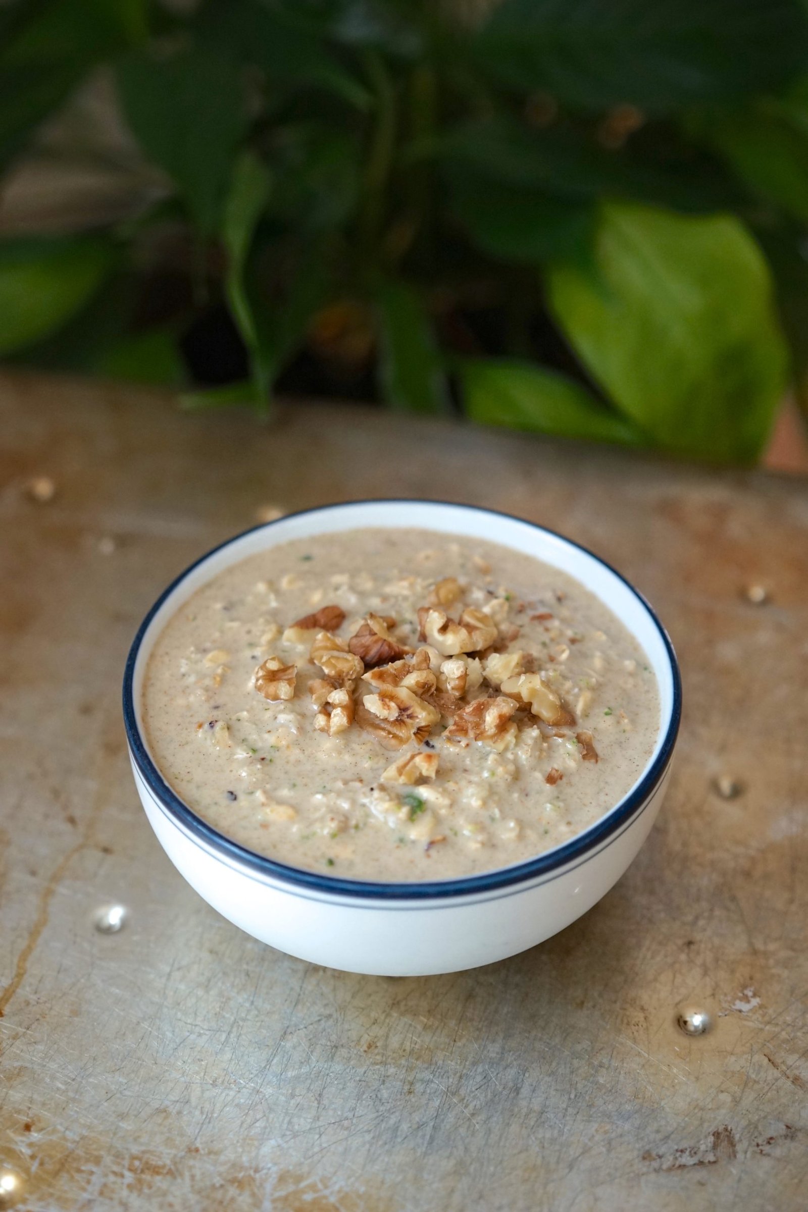 Zucchini Bread Overnight Oats | Living Healthy in Seattle