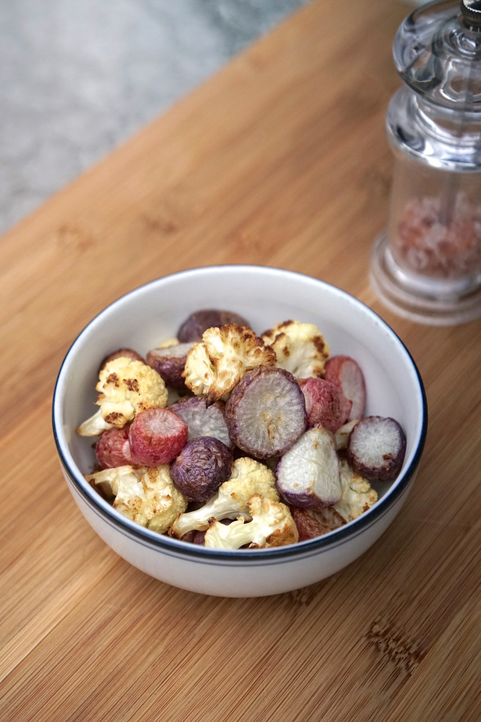 Roasted Radishes & Cauliflower | Living Healthy in Seattle