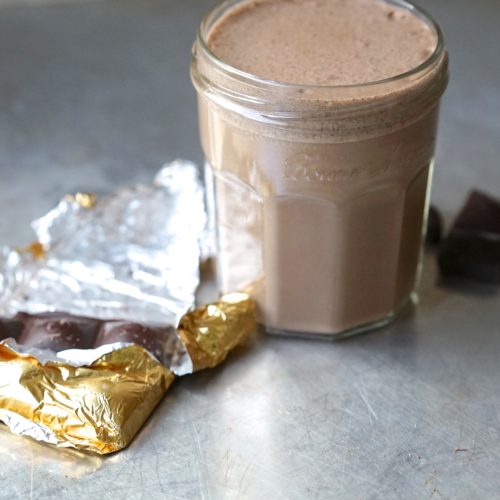 Easy Vegan Blender Chocolate Milk | Living Healthy in Seattle