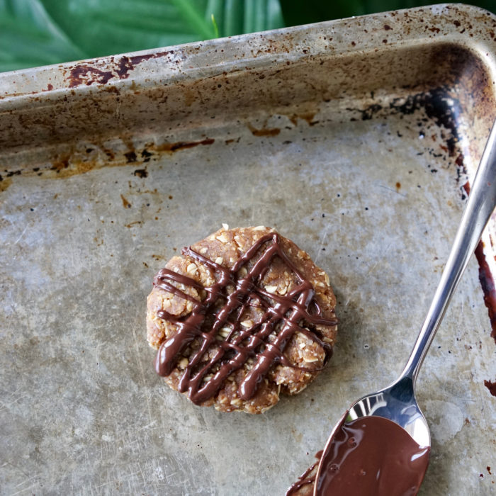 No Bake Vegan Peanut Butter Oatmeal Cookies | Living Healthy in Seattle