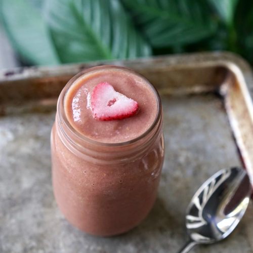 Strawberry Watermelon Smoothie | Living Healthy in Seattle