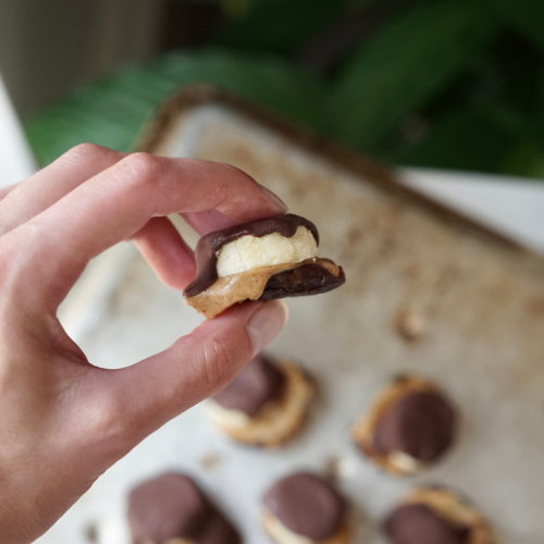 Chocolate Peanut Butter Banana Date Bites | Living Healthy in Seattle