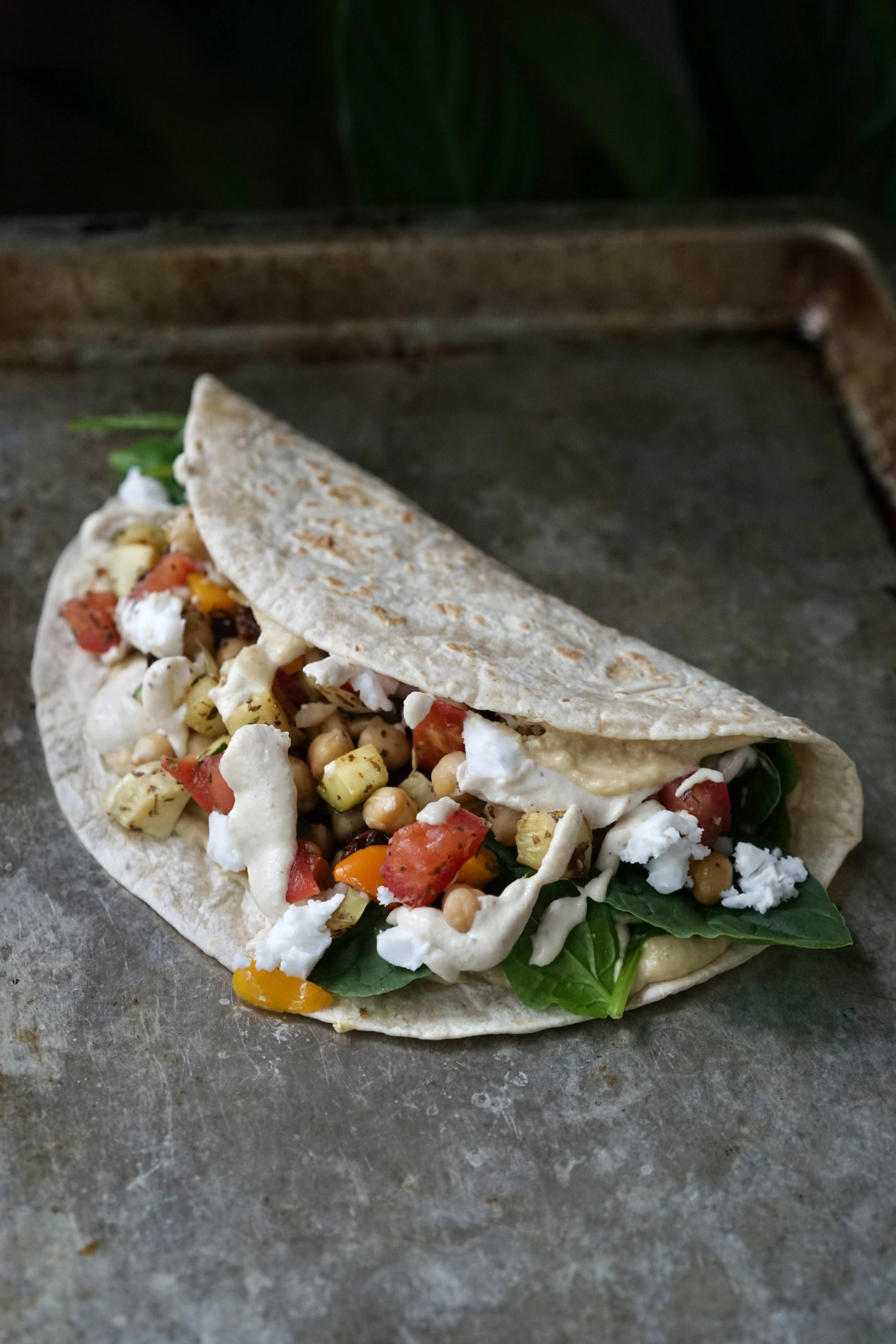 Vegan Greek Tacos | Living Healthy in Seattle