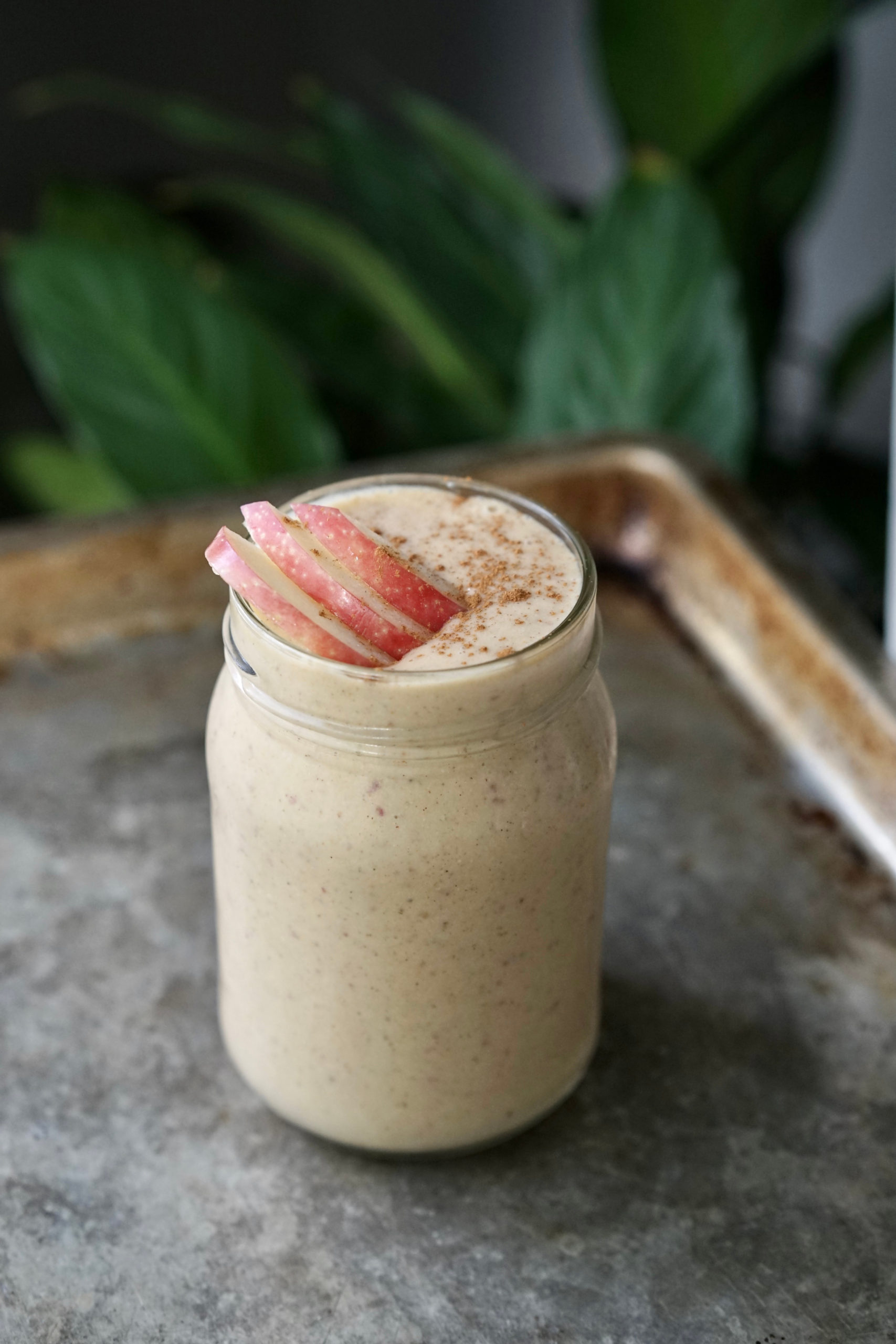 Peanut Butter Apple Smoothie | Living Healthy in Seattle