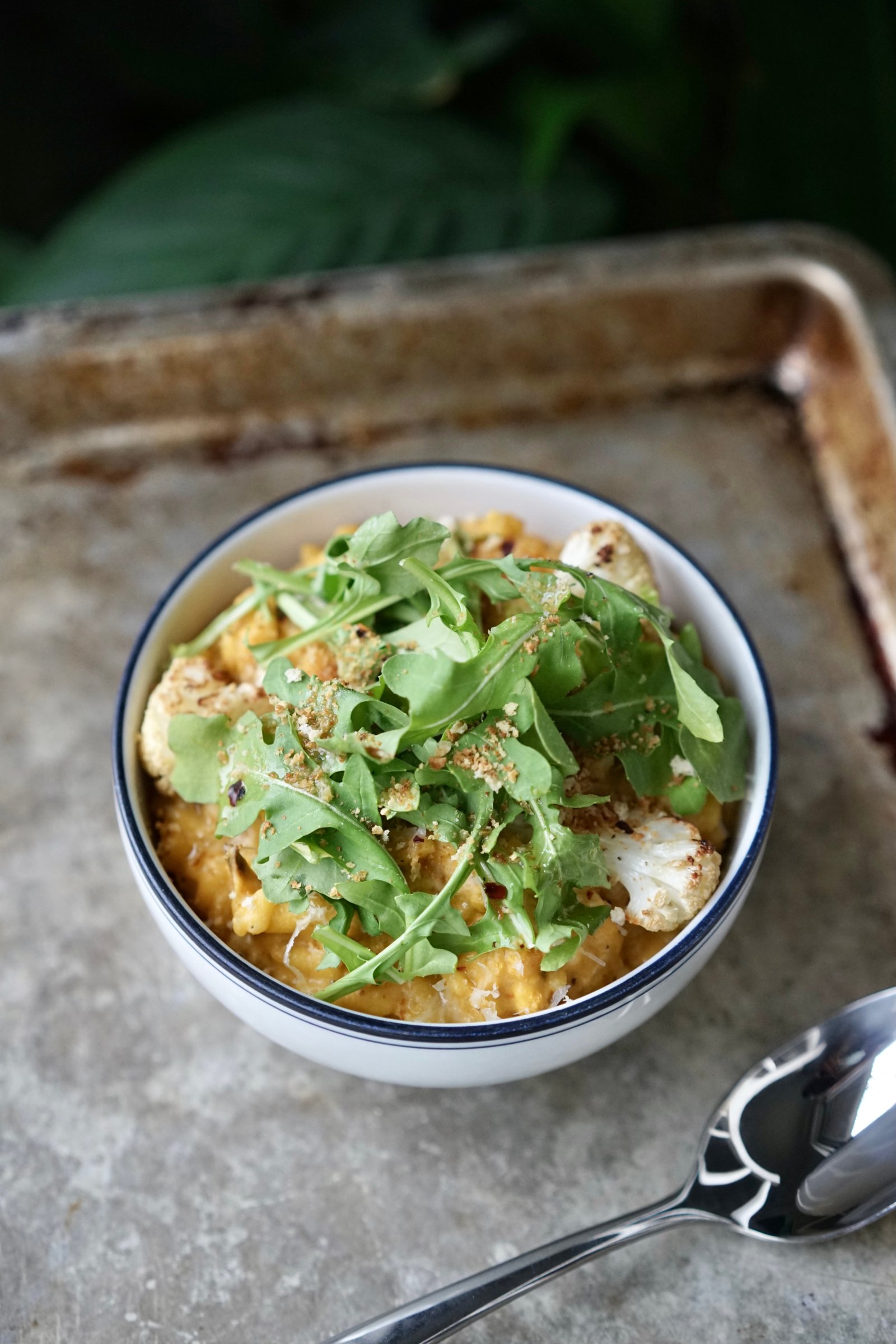 Vegan Roasted Cauliflower Risotto | Living Healthy in Seattle