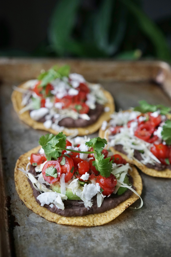 Easy Vegan Tostadas | Living Healthy in Seattle