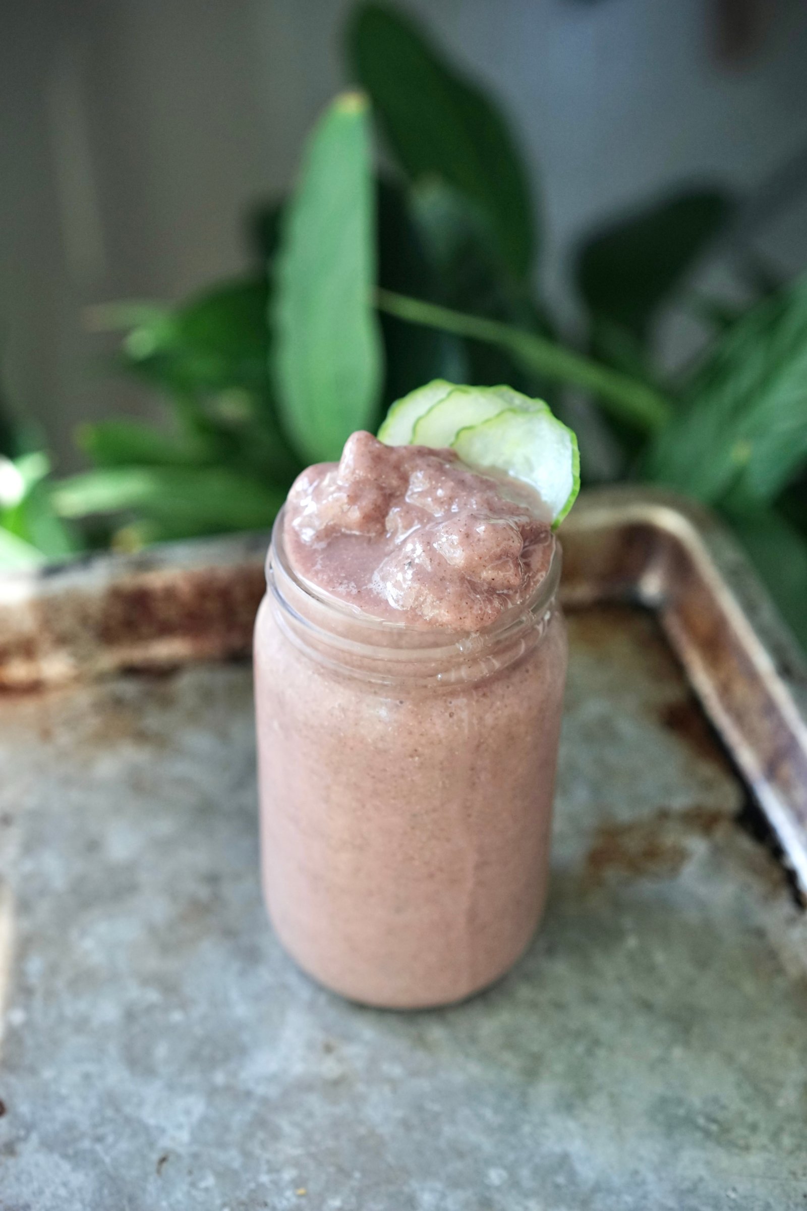 Cucumber Chia Watermelon Smoothie | Living Healthy in Seattle