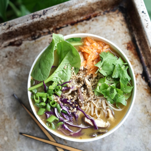 Easy Vegan Miso Ramen | Living Healthy in Seattle