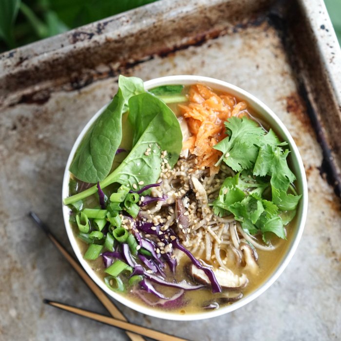Easy Vegan Miso Ramen Living Healthy in Seattle