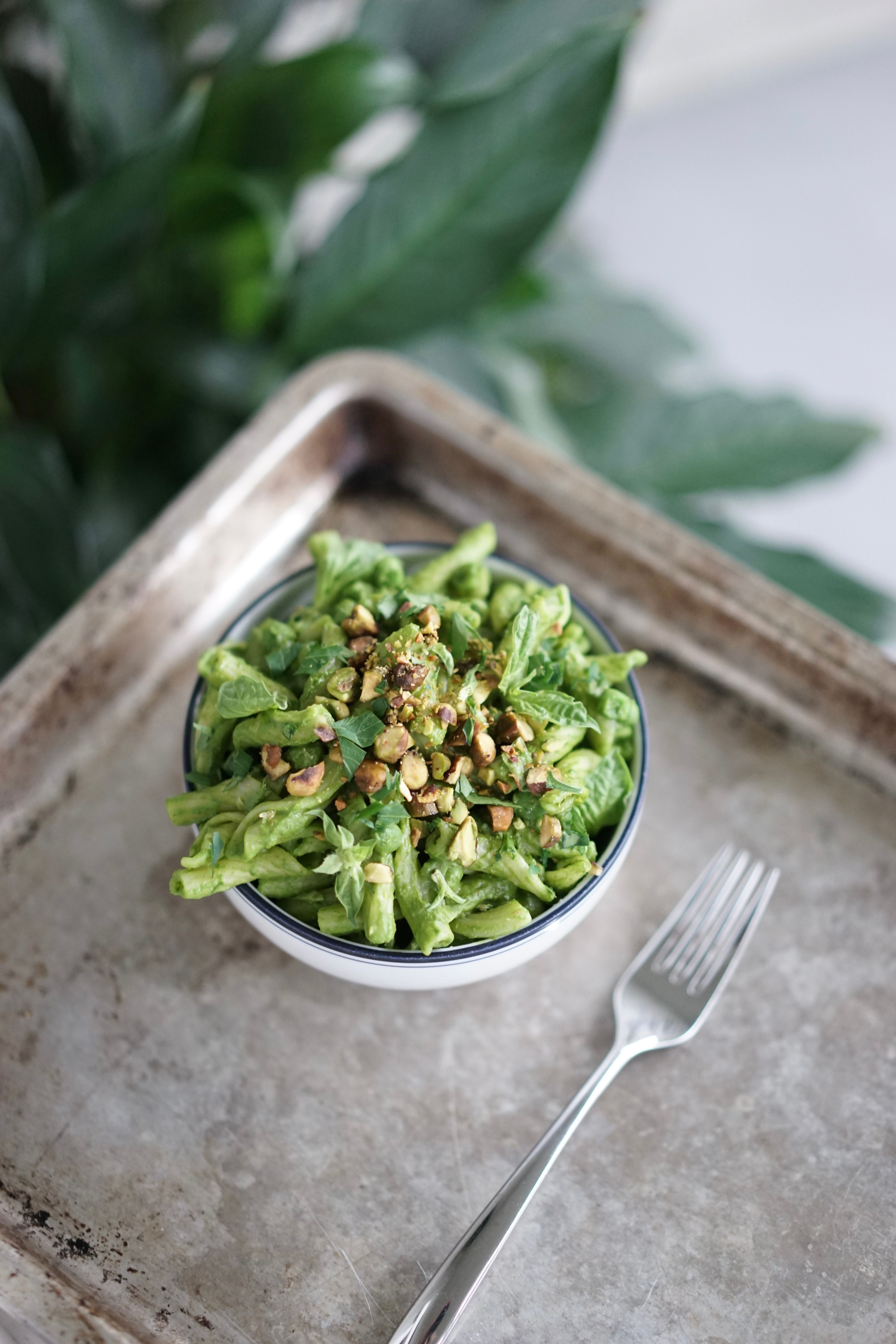 Pasta with Creamy Green Sauce | Living Healthy in Seattle