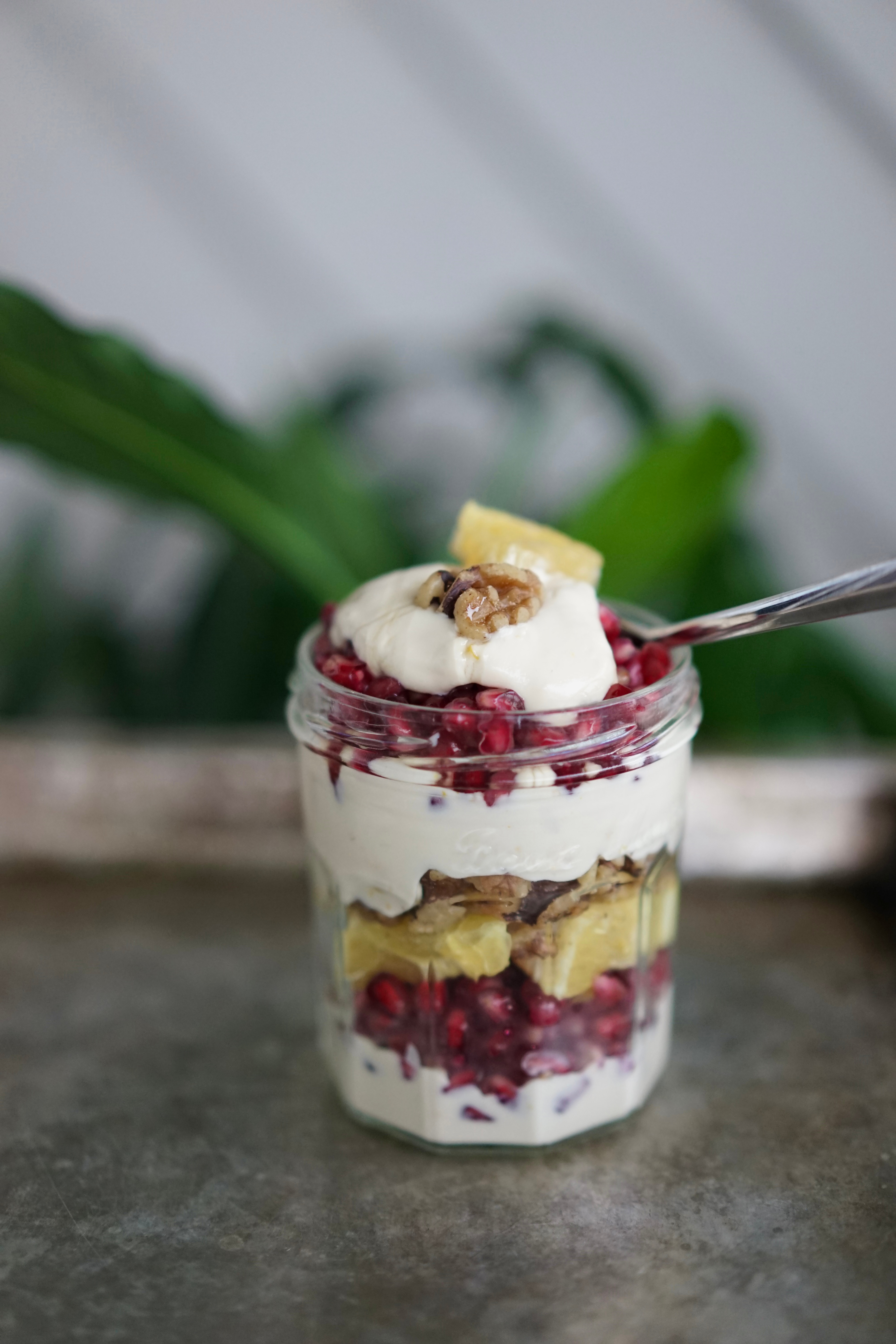 Winter Fruit Yogurt Parfait | Living Healthy in Seattle